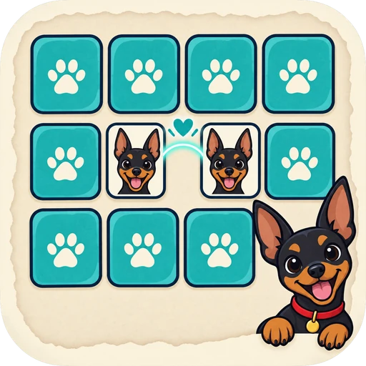 Find the Pair badge — two matching Rocko cards